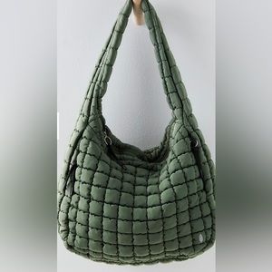 FP Movement Quilted Carryall Color: Washed Sage LIKE NEW